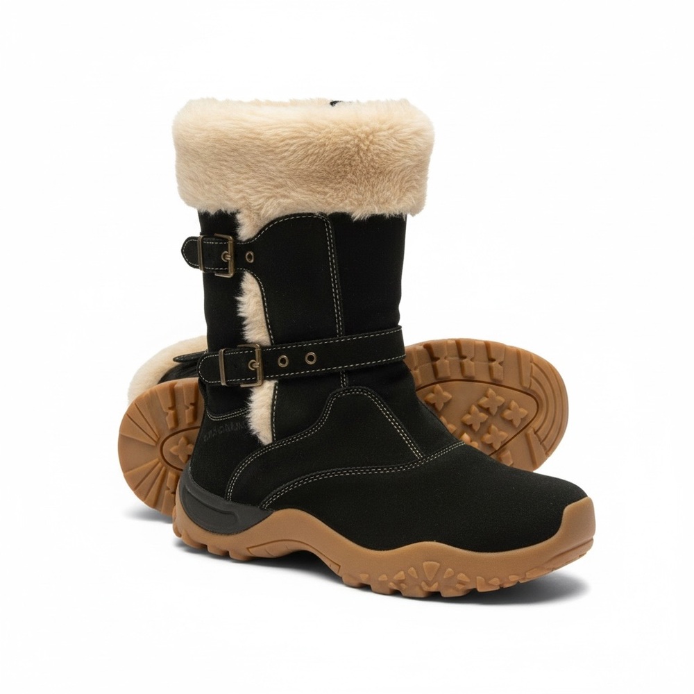 Solomon Lhasa sherpa suede all terrain contagrip® warm winter boots